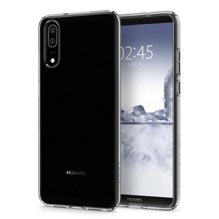 Huawei P20 etui silikonowe Spigen Liquid Crystal L21CS23081 - transparentne