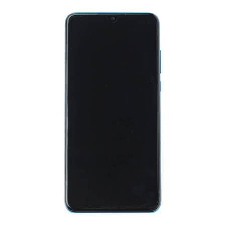 Huawei P30 Lite New Edition wyświetlacz LCD z ramką i baterią - niebieski
