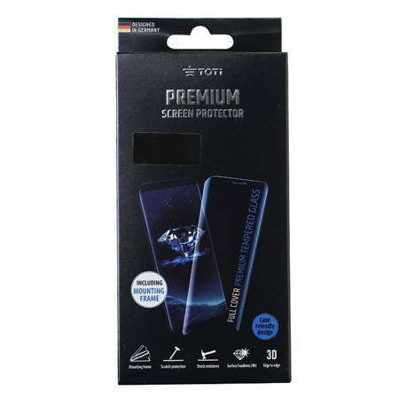 Huawei P30 Lite szkło hartowane na cały wyświetlacz Toti Premium Full Cover - czarne