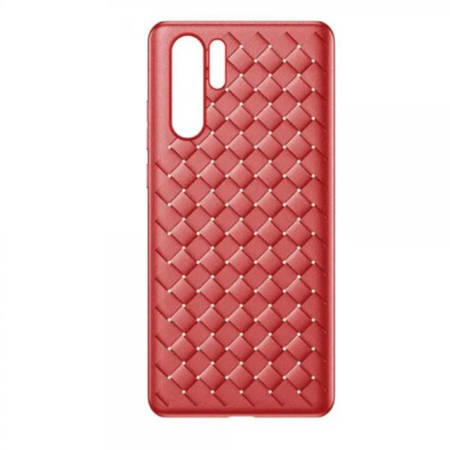 Huawei P30 Pro etui Baseus Weaving Case - czerwone