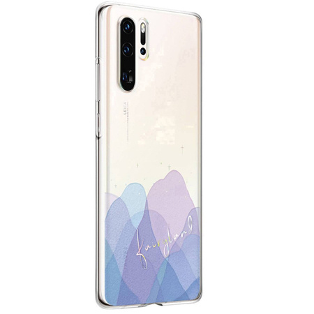 Huawei P30 Pro etui silikonowe Clear Case 51993028 - transparentne z motywem (Iridescent Fairyland)