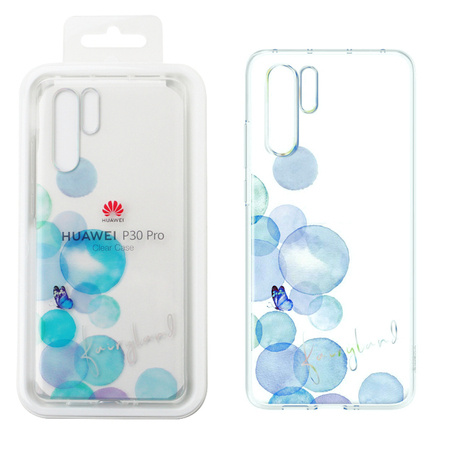 Huawei P30 Pro etui silikonowe Clear Case 51993030 - transparentne z motywem (Vernal Fairyland)