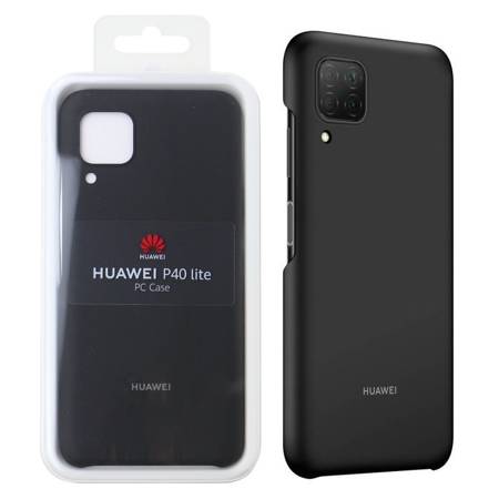 Huawei P40 Lite plastikowe etui PC Case 51993929 - czarne