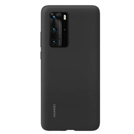 Huawei P40 Pro etui silikonowe Silicon Case 51993797 - czarne