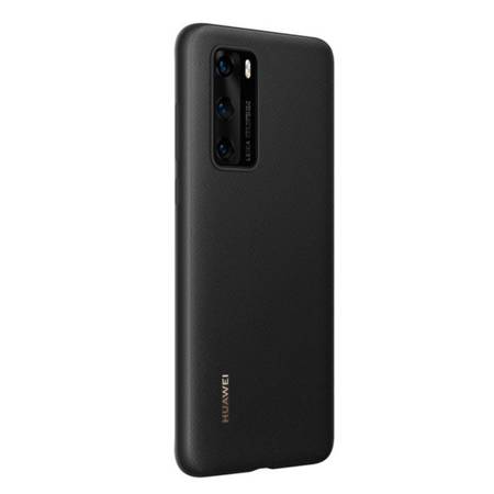 Huawei P40 etui PU Case 51993709 - czarne