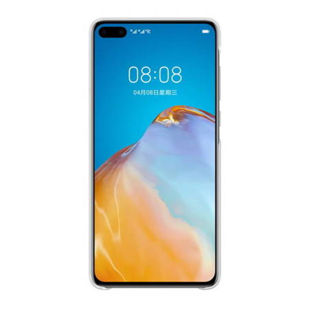 Huawei P40 etui silikonowe Clear Case 51993731 - transparentne