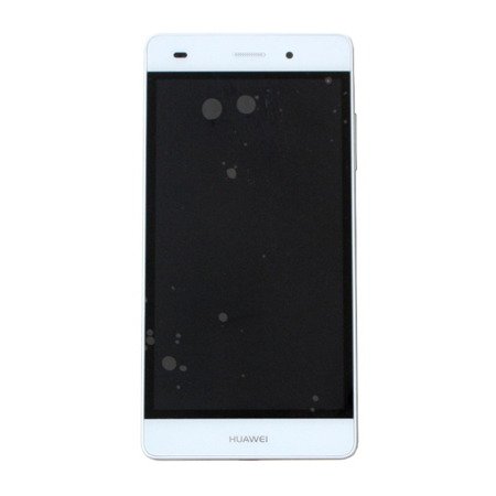 Huawei P8 Lite ALE-L21 wyświetlacz LCD z ramką - biały