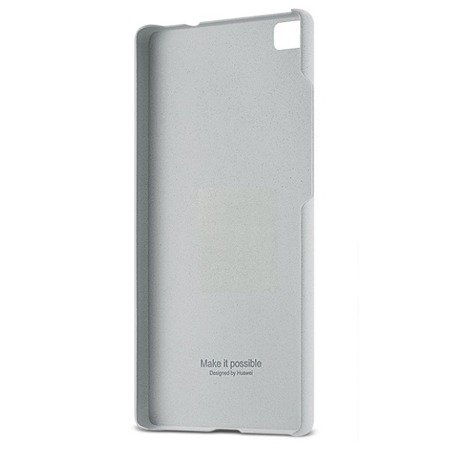 Huawei P8 Lite etui Hard Cover - jasnoszary