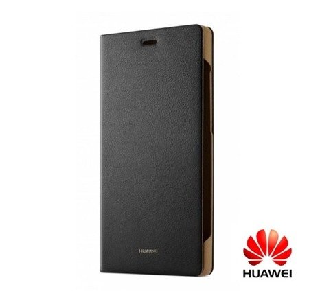 Huawei P8 etui Flip Cover - czarny