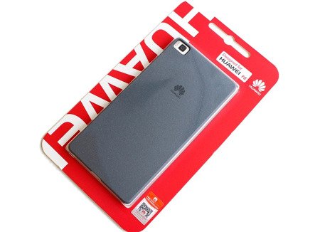 Huawei P8 etui Hard Cover - szary