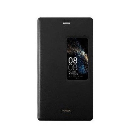 Huawei P8 etui S View Cover - czarny
