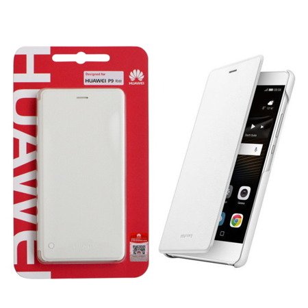 Huawei P9 lite etui Leather Case - biały