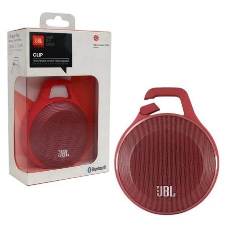 JBL Clip głośnik Bluetooth - czerwony