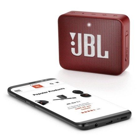 JBL Go 2 głośnik Bluetooth - czerwony