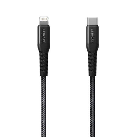 Kabel Lightning na USB-C Cygnett 2 m - czarny 