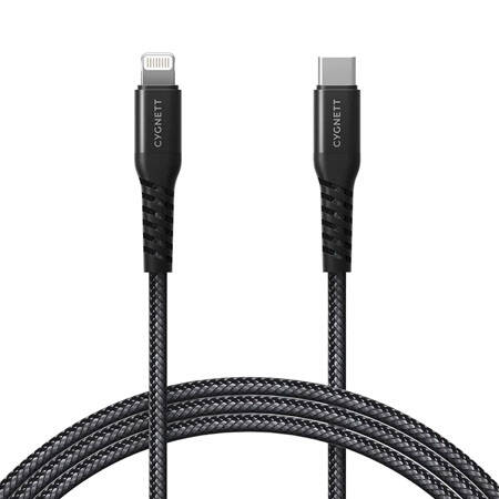 Kabel Lightning na USB-C Cygnett 2 m - czarny 