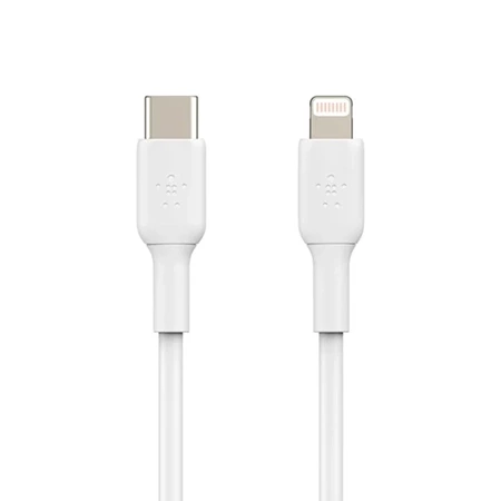 Kabel USB-C na Lightning Belkin Boost Charge 1m - biały