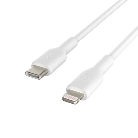 Kabel USB-C na Lightning Belkin Boost Charge 1m - biały