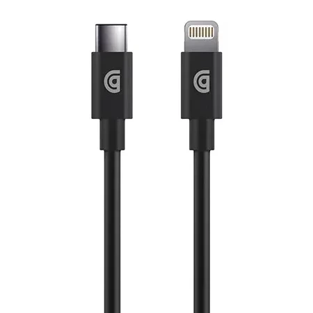 Kabel USB-C na Lightning Griffin 1.2 m - czarny