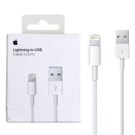 Kabel USB Lightning Apple iPhone - 0.5 m