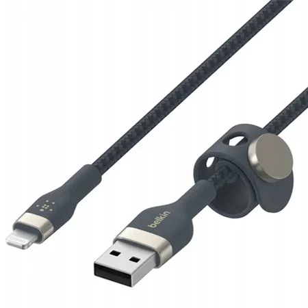 Kabel USB na Lightning Boost Charge Pro Flex 3 m - niebieski
