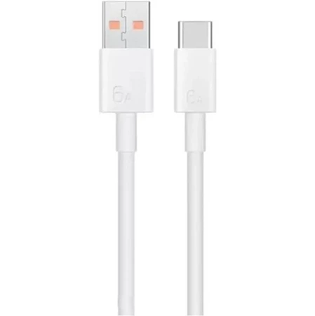 Kabel z USB-A na USB-C Huawei 1 m - 6A biały