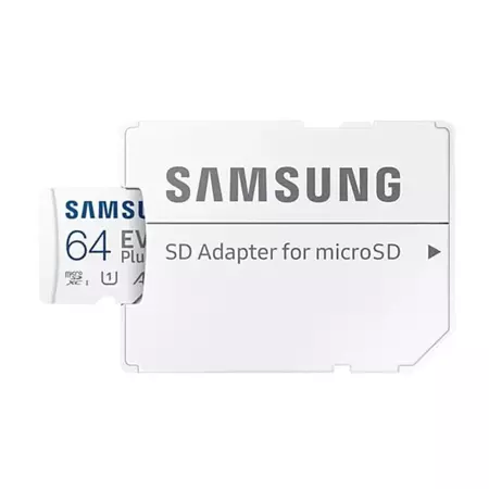 Karta pamięci Samsung Evo Plus 64 GB microSDXC z adapterem SD - klasa 10