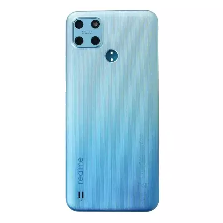 Klapka baterii do Realme C25Y - niebieska (Glacier Blue)