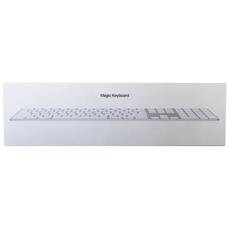 Klawiatura Apple Magic Keyboard with Numeric Keypad (układ hiszpański) - biała