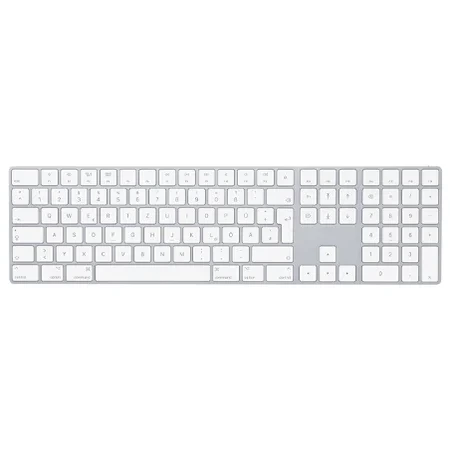 Klawiatura Apple Magic Keyboard with Numeric Keypad (układ niemiecki) - biała