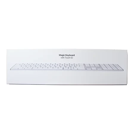 Klawiatura Apple Magic Keyboard with Touch ID and Numeric Keypad (układ francuski) - biała