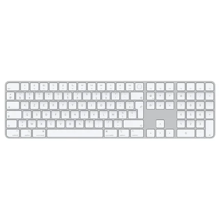 Klawiatura Apple Magic Keyboard with Touch ID and Numeric Keypad (układ francuski) - biała