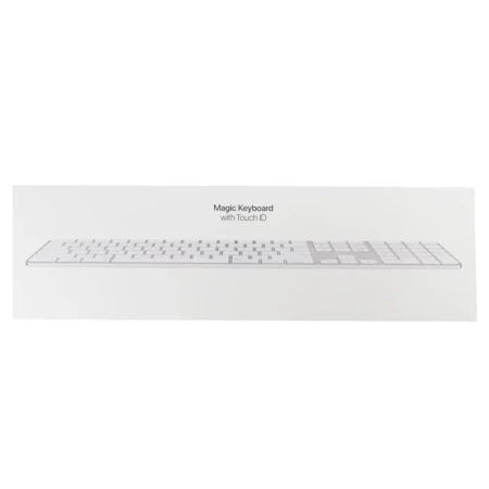 Klawiatura Apple Magic Keyboard with Touch ID - biała | telesalon.pl