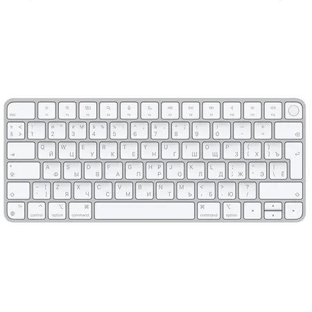 Klawiatura Apple Magic Keyboard with Touch ID (układ rosyjski) - biała