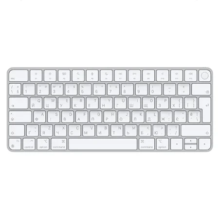 Klawiatura Apple Magic Keyboard with Touch ID (układ ukraiński) - biała