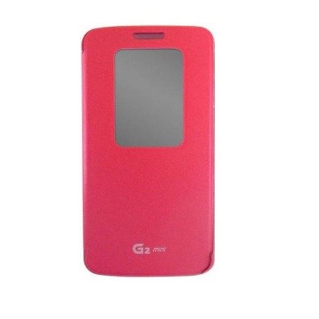 LG G2 mini etui Quick Window Case CCF-370 - różowy