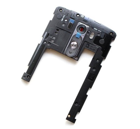 LG G3 D855 korpus obudowa z szybką aparatu i przyciskami - czarna