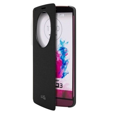LG G3 etui Quick Circle Case CCF-345N - grafitowy
