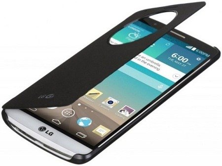LG G3S etui Quick Circle Case CCF-490G - grafitowy