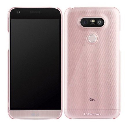 LG G5 etui Crystal Guard Case CSV-180 - różowy