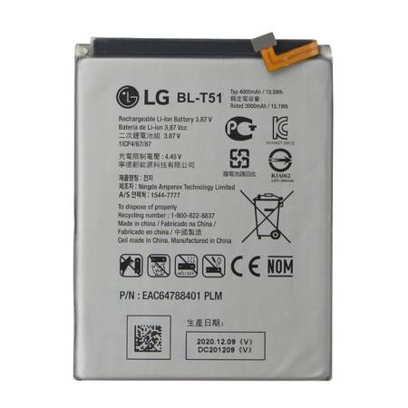 LG K52 oryginalna bateria BL-T51- 4000 mAh