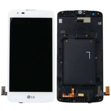 LG K8 wyświetlacz LCD - biały