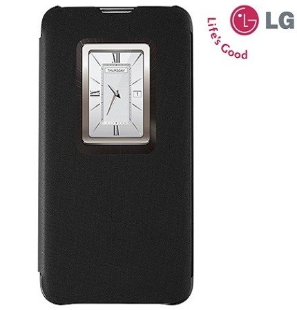 LG L65 etui Quick Window Case CCF-450 - grafitowy