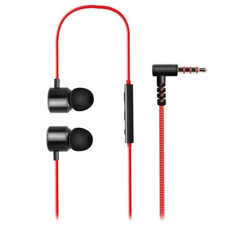 LG QuadBeat 3 słuchawki z pilotem HSS-F630 - czerwono-czarne