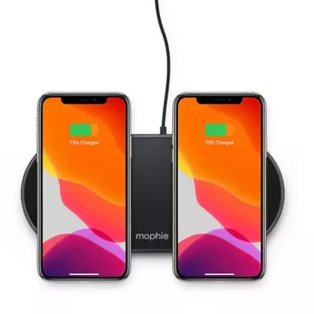 Ładowarka indukcyjna Mophie Dual Wireless Charging Pad - 7.5W