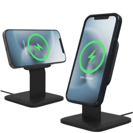 Ładowarka indukcyjna Mophie Snap+ Wireless Charging Stand - czarna