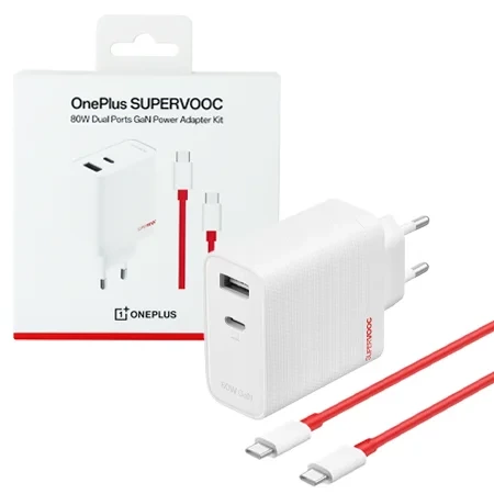 Ładowarka sieciowa OnePlus DualPorts GaN SUPERVOOC 80W