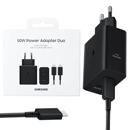 Ładowarka sieciowa USB-C Samsung 50W - czarna