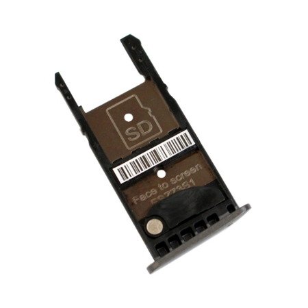 Lenovo Moto G5 Plus szufladka karty SIM i micro SD - czarna