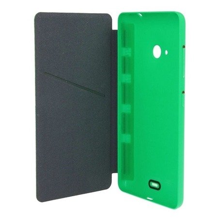Microsoft Lumia 535/ 535 Dual SIM etui Flip Cover CC-3092 - zielony